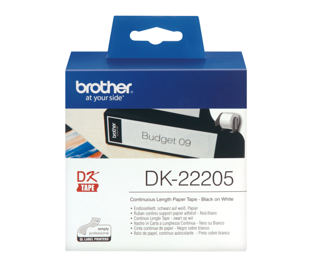 Brother Taśma ciągła szeroka 62mm (DK22205) - 393684 - zdjęcie 2